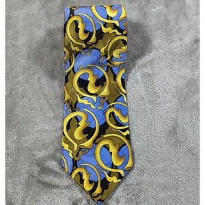 Vintage Grateful Dead Tie Mens 56.5x3.75 Purple Yellow Psychedelic Silk 90s USA